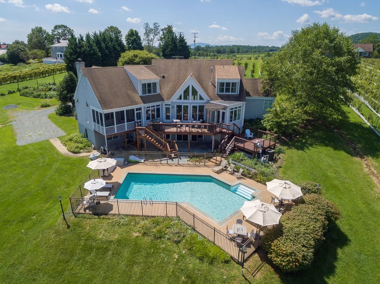 Inn at Stinson Vineyards in Crozet, Virginia